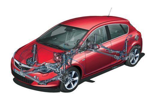 Замена передних, задних тормозных колодок на Опель Астра (Opel Astra) J